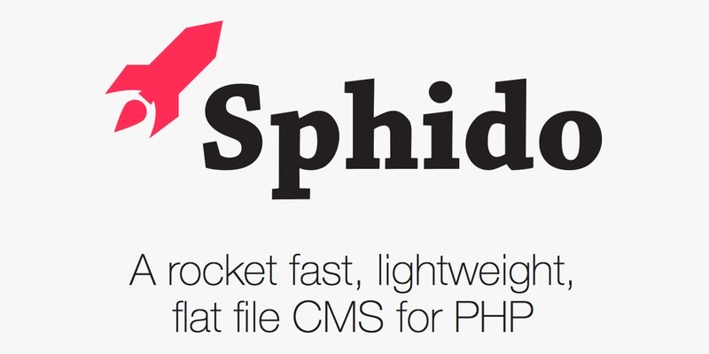 Sphido is a rocket fast, lightweight, flat file CMS for PHP